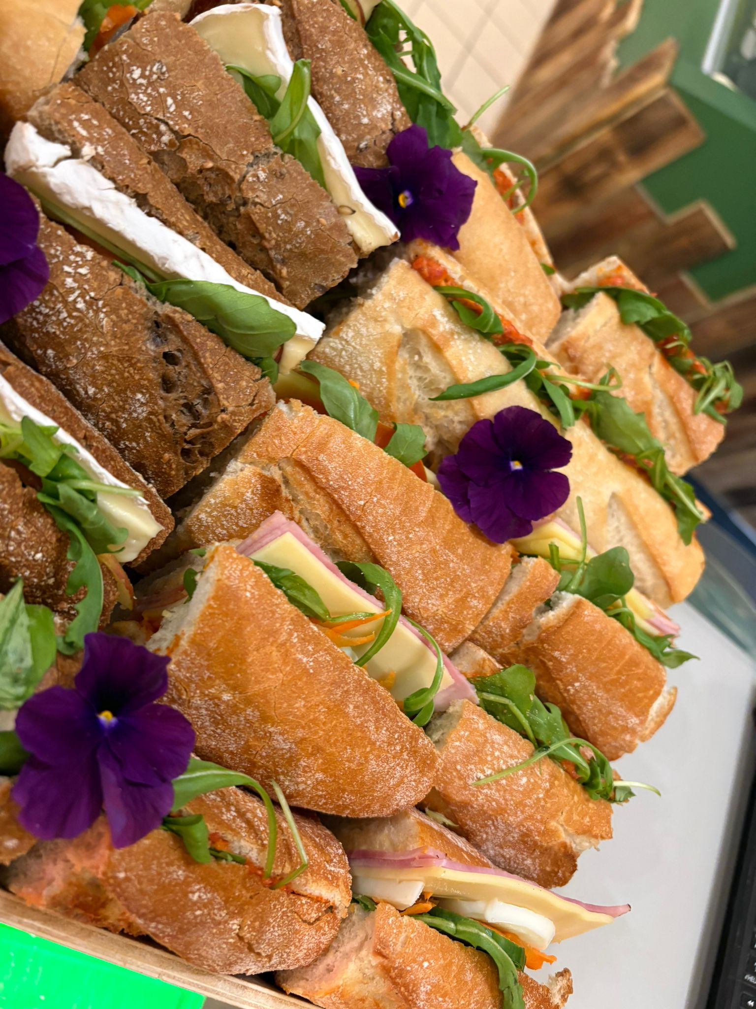 Sandwichs maison de la sandwicherie Delicious Florennes